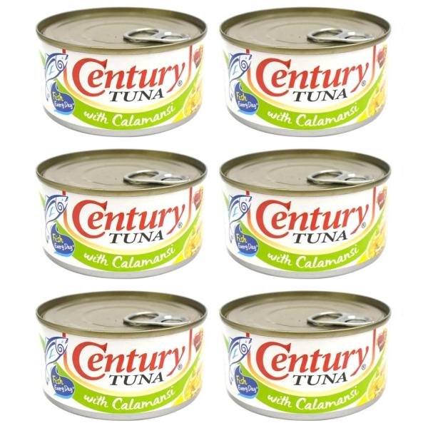 CENTURY TUNA FLAKES CALAMANSI 180g x 6個セット - センチュリー ツナフレークス　カラマンシー