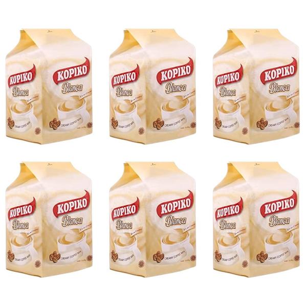 KOPIKO BLANCA 300g x 6個セット - インスタントコーヒーミックスブランカ - creamy coffee mix cafe