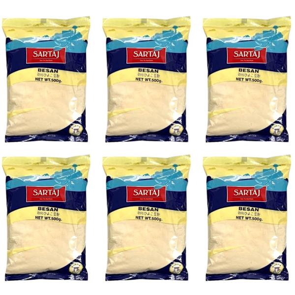 ベサンまたはベズン・ベッサン・Besan チャナ（ヒヨコ豆）を粉にしたものです。 インド料理ではパコラ（日本でいう天ぷら）の衣にしたり、ナムキーン（インドスナック菓子）、ロティ（パン）や甘いお団子を作るのにも使います。