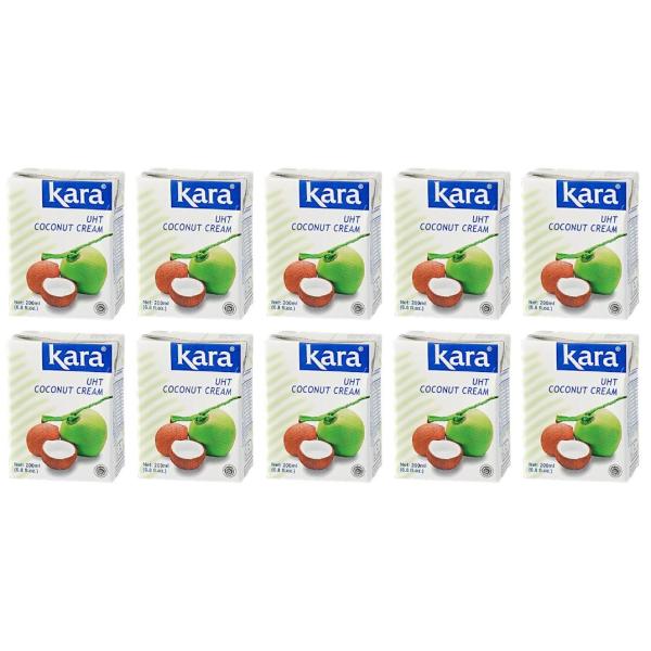 KARA COCONUT CREAM UHT 200ml - カラ　ココナッツクリーム - crema de coco