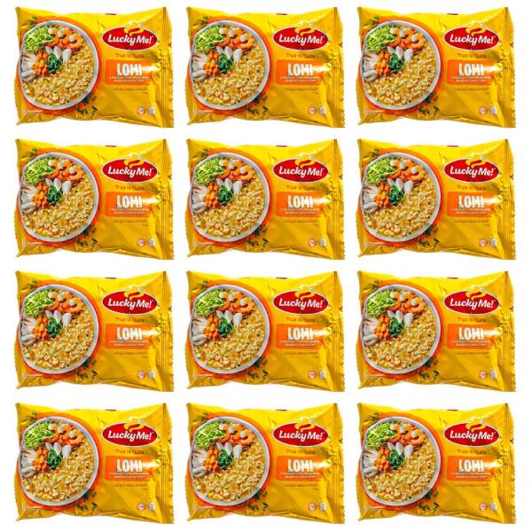 LUCKY ME LOMI NOODLES 65g - ラッキーミー　インスタントヌ−ドル　ロミ