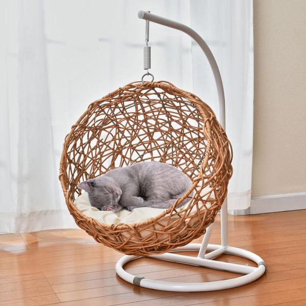 ゆらゆら猫ちゃんハウス ベッド マット 寝具 猫用品 猫ハウス 猫 ネコ