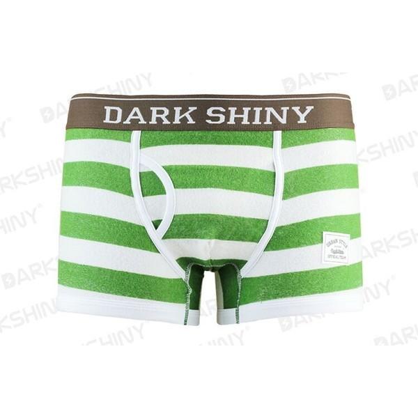 Dark Shiny ダークシャイニー 人気 おしゃれ ボクサーパンツ メンズ ボーダー 緑 グリーン 綿 コットン Mboc37 いいものギフト モノプロ 通販 Yahoo ショッピング