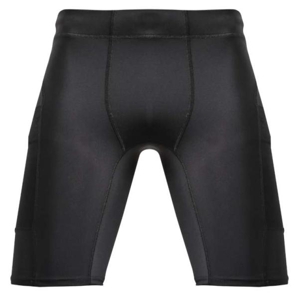 RX コンプレッション ハーフパンツ 2XL ブラック BODYMAKER ボディメーカー RX ハーフパンツ ボトムス トレーニング ギア サポーター ランニング