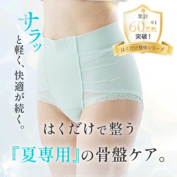 はくだけ整体 補正下着 整体ショーツ NEWDRY 骨盤ショーツ 下着