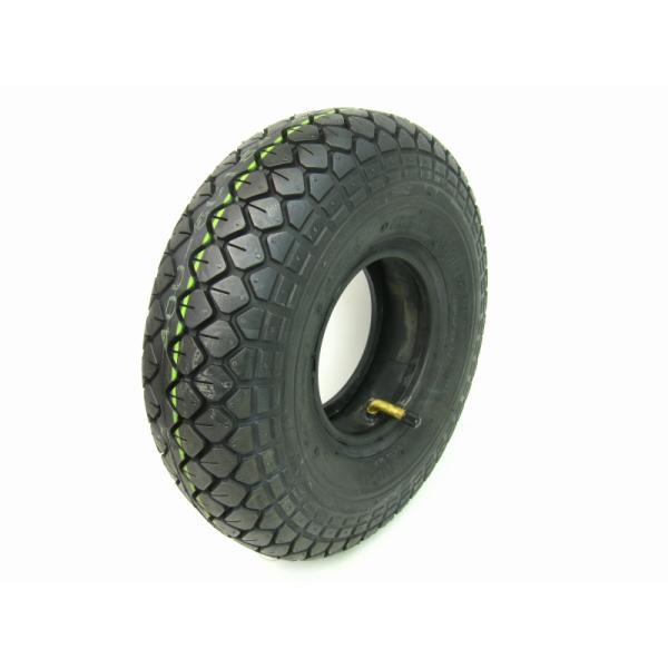 モンキーZ50Mタイヤ4.00-5 5インチ タイヤ 4.00-5 旧モンキー(Z50M)など チューブ付属 : バグ