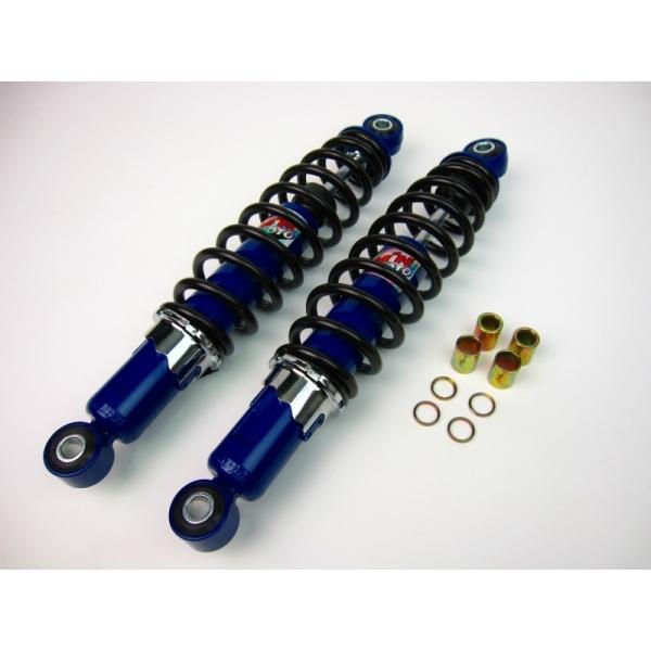 強化荒巻きリアショック 300mm×2本 モンキー/ゴリラ(ダックス/シャリー) ブラック/ブルー : no3882 : バグモーターサイクル - 通販 - Yahoo!ショッピング 強化荒巻きリアショック 300mm×2本 モンキー/ゴリラ(ダックス/シャリー) ブラック/ブルー : no3882 : バグモーターサイクル - 通販 - Yahoo!ショッピング