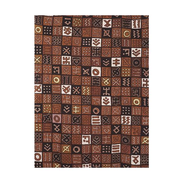 原産国:マリサイズ:160cmX120cmボゴランフィニ(Bogolanfini)は、マリ共和国の伝統的な布地で、特にバンバラ族によって作られています。この布は、泥染めの技法を用いており、自然の泥を使って模様や色を施します。ボゴランフィニは...