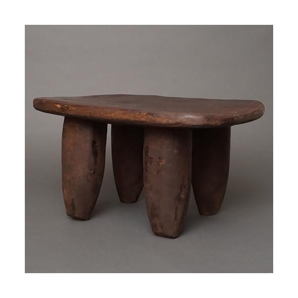 アフリカ コートジボワール セヌフォ族 スツール No.6 椅子 腰掛