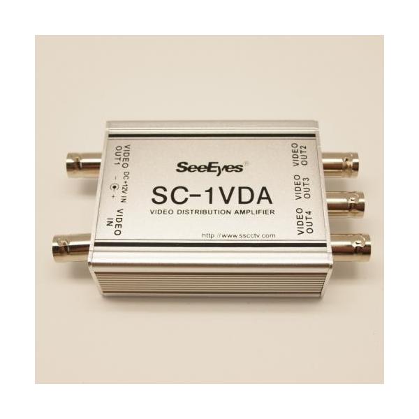 SC-1VDA 映像1入力4分配器 /SeeEyes : 防犯機器の防犯通販 ヤフー店