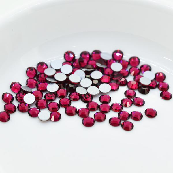フラットバック viva12 プレシオサ ss6 ルビー F クリスタル ラインストーン CRYSTAL PRECIOSA