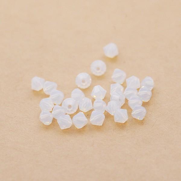 チェコビーズ スクエア ソロバン バイコーン マシンカット 4mm