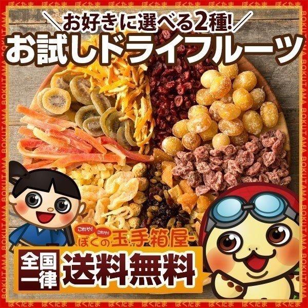 ドライフルーツ 選べる お試し 全15種類から2種選べる 送料無料 ポイント消化 果物 お試しサイズ 小袋 Dried Fruit3 ぼくの玉手箱屋ー 通販 Yahoo ショッピング