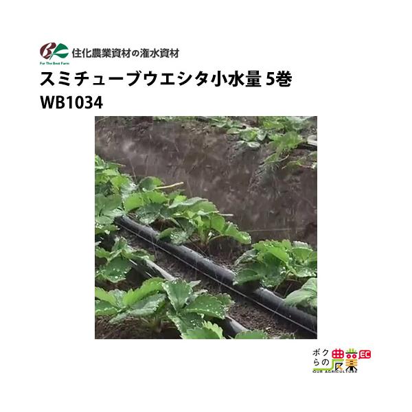 住化農業資材株式会社　スミチューブウエシタ　２００m巻　5個セット 住化農業資材 灌水チューブ スミチューブウエシタ小水量 WB1034 200M