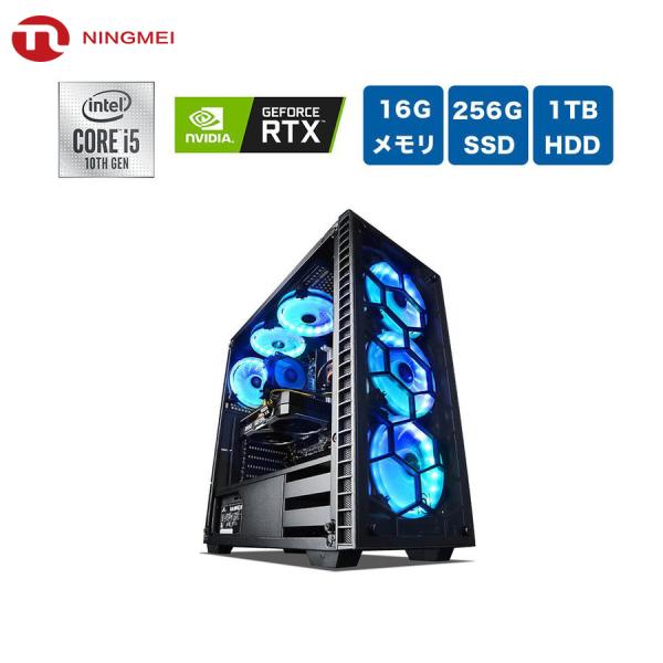 ゲーミング PC デスクトップPC【Core i5 10400F/ RTX2060/メモリ16GB / SSD256GB / HDD1TB / Windows10 Home】自作 パソコン ゲーム APEX ゲーミング PC デスクトップPC【Core i5 10400F/ RTX2060/メモリ16GB / SSD256GB / HDD1TB / Windows10 Home】自作 パソコン ゲーム APEX