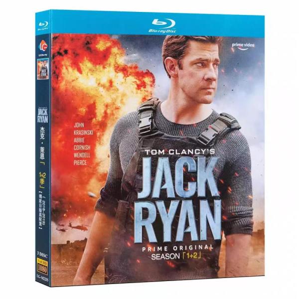 日本語字幕・日本語吹替付き ジャック・ライアン シーズン1＆2 (2018) Blu-ray 全話収録 海外仕様