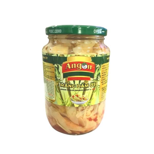 ピリ辛 たけのこの水煮 800g／Angon アジア 食品 ベトナム 瓶詰