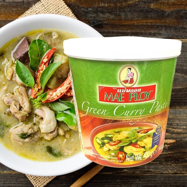 ●商品：グリーンカレーペースト●原材料：緑唐辛子、レモングラス、ニンニク、食塩、ナンキョウ、エビペースト（エビ、塩）コブミカンの葉、コリアンダーの種、胡椒、クミン、ターメリック●内容量：400g●賞味期限：2026.9.30-2027.2....