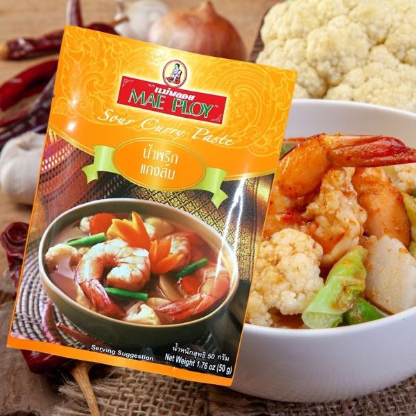 ●商品：サワーカレーペースト●原材料：シャロット、乾燥赤唐辛子、食塩、エビペースト、酸味料●内容量：50g●賞味期限：2016.2.22●保存方法：直射日光を避け、常温で保管、開封後は、お早めにお使いください。＜クリックポスト対応可（日本郵...