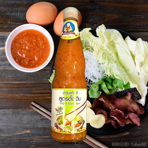 期限切迫／大特価　セール！　ヘルシーボーイ／タイ式 すき焼き ソース(Lサイズ)800g　HEALTHY BOY　アジアン　タイ　調味料　ソース　タレ　料理の素　タイスキ