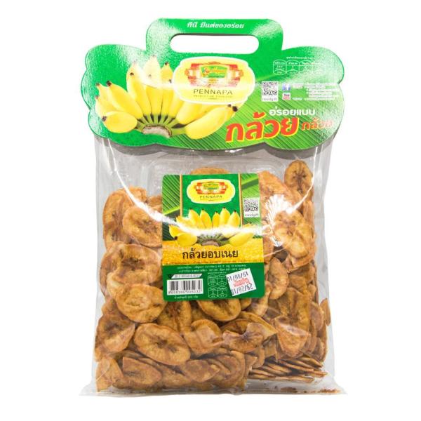 バナナチップス バター 味 200g／PENNAPA アジア 食品 お菓子 バナナ