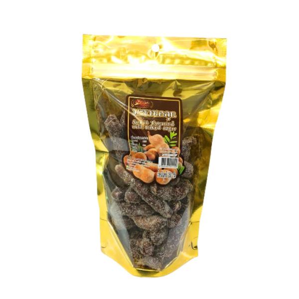 ●名称：砂糖菓子●原材料：タマリンド（皮むき）、砂糖、食塩、唐辛子●内容量：250g●保存方法：直射日光を避け、常温で保管、開封後は、お早めにご使用ください。