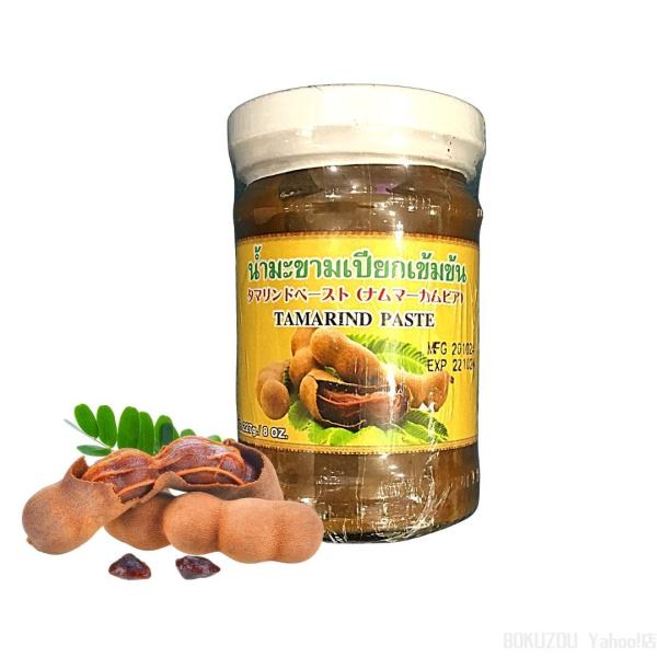 ●商品：タマリンドペースト●原材料：タマリンド●内容量：227g●賞味期限:2027.4.29-2027.7.17●保存方法：直射日光を避け、常温で保管、　　　　　　開封後は、冷蔵庫で保管してください。