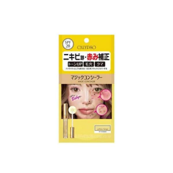 大人気カリプソコンシーラーが２０２４年３月にリニューアル！ほうれい線・くま・毛穴・シミを隠す多機能コンシーラーです。真球状パウダーが肌でなめらかに砕け、毛穴やシワに入り込み、凹凸をカバー♪さらさらパウダー配合でベタつかず、ヨレずに長持ち！保...