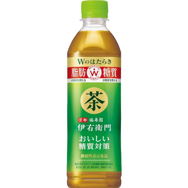 サントリー 機能性表示食品 伊右衛門 おいしい糖質対策 お茶 500ml 48本 脂肪糖質の吸収を抑える