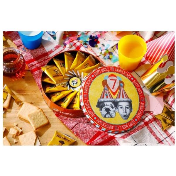 メープルバタークッキー7周年記念缶 メープルバタークッキー15枚 缶バッジ1つ 東京土産 ギフト プレゼント 贈り物 袋付き 洋菓子 Buyee Buyee Japanese Proxy Service Buy From Japan Bot Online