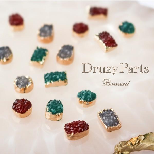 ジェルネイル パーツ ストーン ゴールドフレーム Bonnailドゥルージーパーツセット Druzynew Bonnail Yahoo 店 通販 Yahoo ショッピング