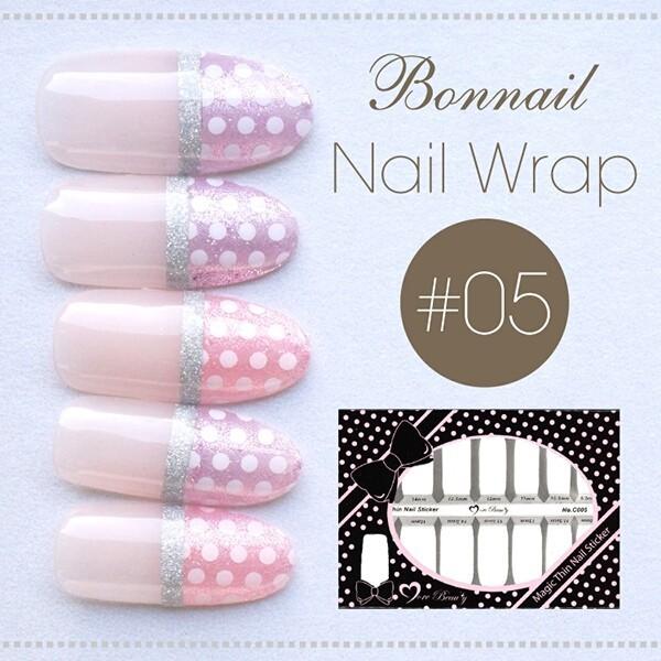 ネイルシール ネイルラップ ネイルシート 手でカンタンに切り取れる Bonnail Mbネイルラップ005 Mbnailwrap C005 Bonnail Yahoo 店 通販 Yahoo ショッピング