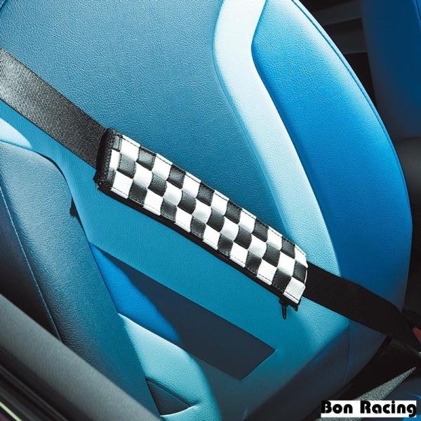 CABANA シートベルトパッド・チェッカー : BonRacing - 通販 - Yahoo