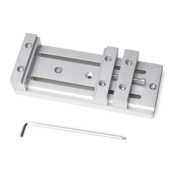 FoxAlien アルミ 卓上万力、CNC万力、高精度クランプ、強力CNC ルーター バイス、CNC フライス盤用、3018/4030/Masuter