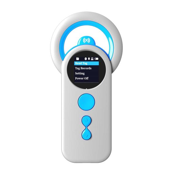 NetumScan ペットマイクロチップ Bluetooth スキャナーリーダー RFID EMID、3-in-1 ポータブル ペットチップスキャナー