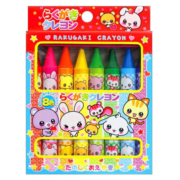 NO.7391 らくがきキッズクレヨン36色　小物入れ 10個 NO.7391 らくがきキッズクレヨン36色 小物入れ 10個