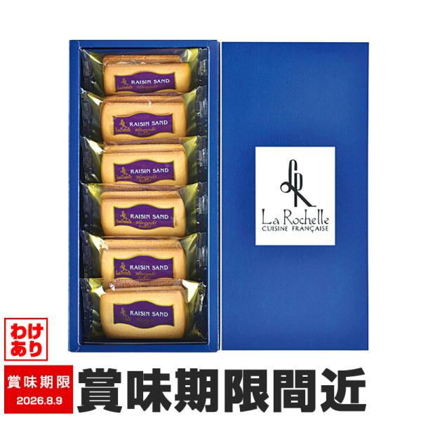 訳あり スイーツ レーズンサンド6個入り 6374 洋菓子 焼き菓子 賞味期限間近