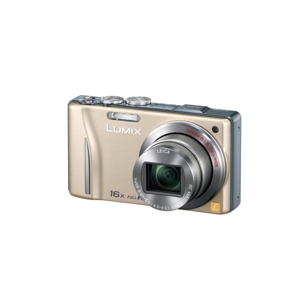 パナソニック デジタルカメラ LUMIX TZ20 ゴールド DMC-TZ20-N