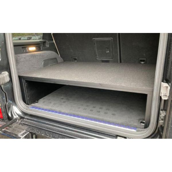 iiD Mercedes Benz W463A G-Class2018〜 ラゲッジボード　ブラック　ゲレンデ　収納　物入れ　トランク　カーゴルーム