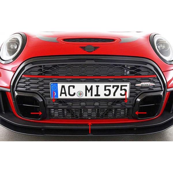 ACシュニッツァー MINI F56/F55/F57 LCI2 フロントメッシュグリル 