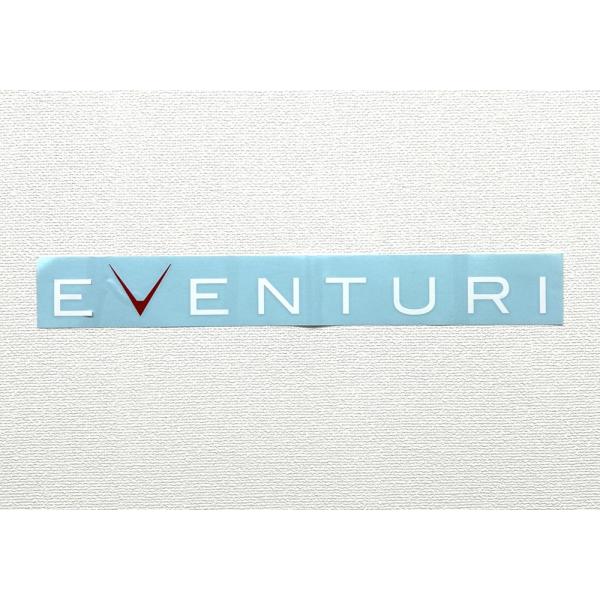 EVENTURI　イベンチュリ　オリジナルステッカー　ホワイトロゴ　約44ｃｍ　本国正規輸入品