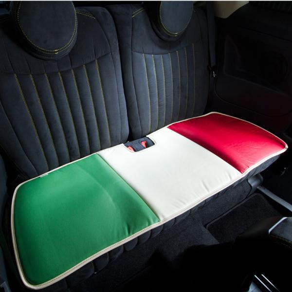 CABANA カバナ　ロングシート　トリコローレ　イタリア　PVCレザー　クッション　FIAT500/ABARTH500