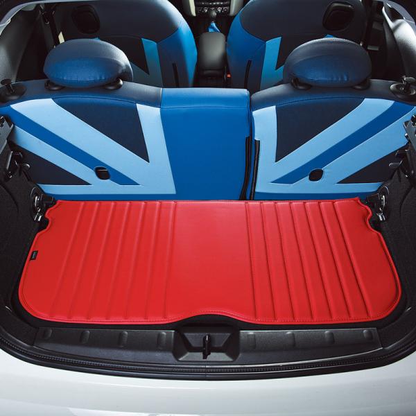 CABANA カバナ　ラゲッジシート　パークレーン レッド　PVCレザー　クッション　BMW MINI　F54/55/56/60　