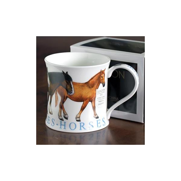 ダヌーン（Dunoon） Wessexシェイプ マグ ファームアニマル（馬