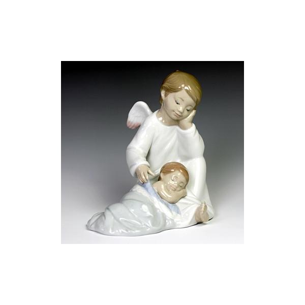 リヤドロ（Lladro リアドロ 陶器人形 置物） 天使 守ってあげるよ#ldr 