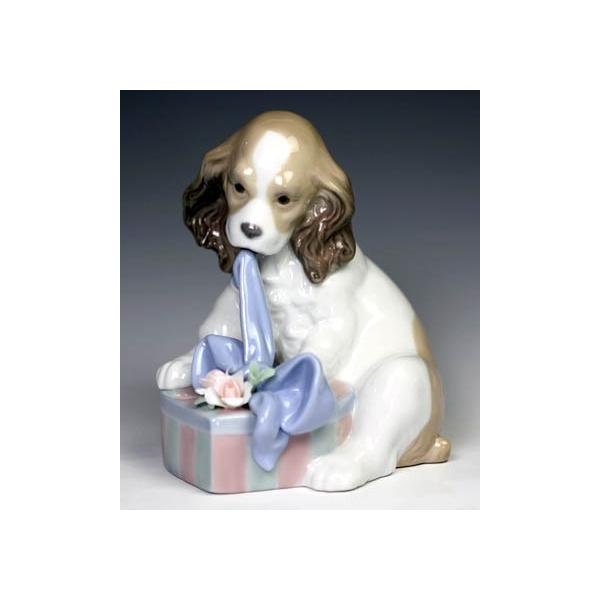 リヤドロ（Lladro リアドロ 陶器人形 置物） 動物 待ちきれなくて#ldr-8312