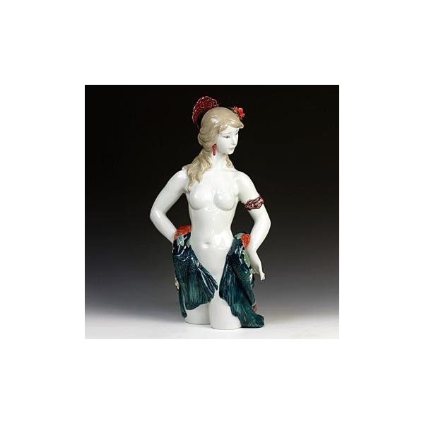 LLADRO（リヤドロ） リヤドロ（Lladro リアドロ 陶器人形 置物） 乙女