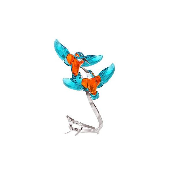 SWAROVSKI社、カワセミの置物 スワロフスキー 置物（Swarovski） CRYSTAL PARADISE カワセミ