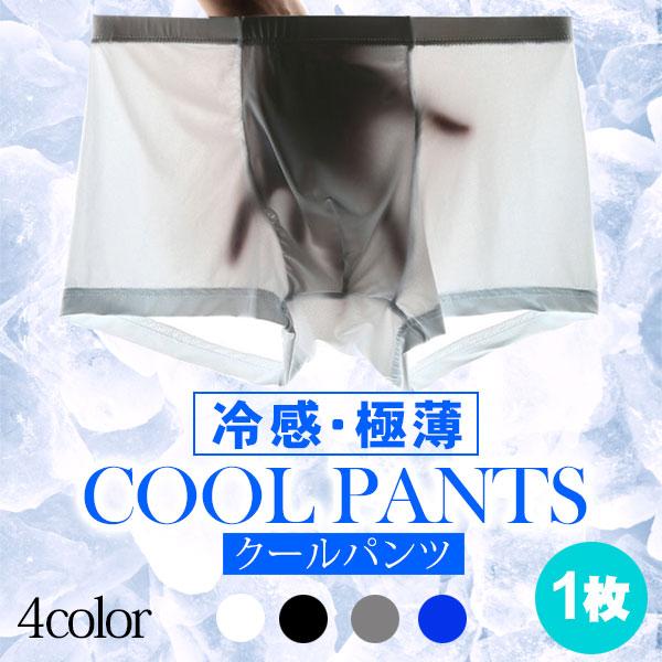 冷感 クール ボクサーパンツ メンズ 極薄 クールパンツ ボクサーパンツ メンズ 下着 インナー 冷感 涼感 肌ざわり 涼しい 熱中症対策 Cool Magic クールマジック Ali Cool Pants Bonheurire 通販 Yahoo ショッピング
