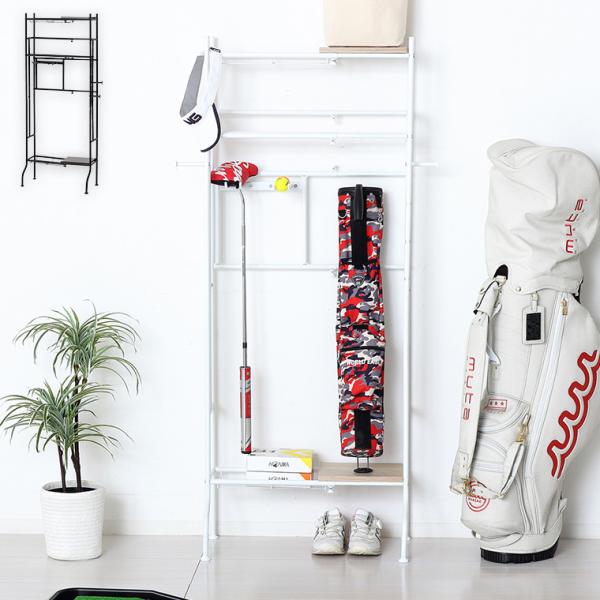 ・サイズ幅40〜60×奥行30×高さ151.5cm・材質 スチール（粉体塗装）、プリント紙化粧繊維板・生産国中国